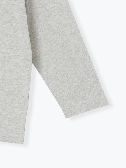 フォトプリントロングTシャツ（オフホワイト/グレー/ブラック）｜Lugnoncure（ルノンキュール）通販