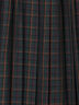 【選べる着丈】チェックキルトスカート（グレー/ベージュ/グリーン/ネイビー）｜Lugnoncure（ルノンキュール）通販
