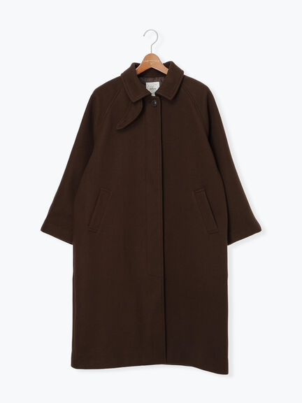 ウールライクステンカラーコート（ボルドー/ブラウン/ネイビー）｜Lugnoncure（ルノンキュール）通販