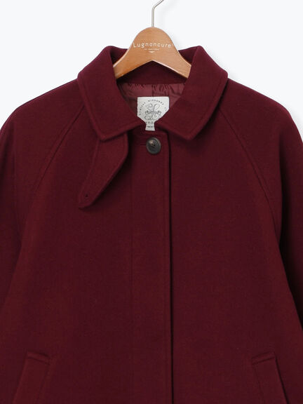 ウールライクステンカラーコート（ボルドー/ブラウン/ネイビー）｜Lugnoncure（ルノンキュール）通販