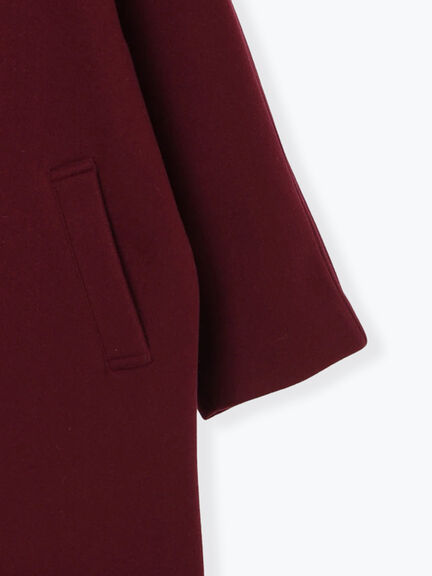 ウールライクステンカラーコート（ボルドー/ブラウン/ネイビー）｜Lugnoncure（ルノンキュール）通販