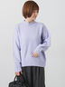 ウール混ふわふわハイネックニット（パープル）｜Lugnoncure（ルノンキュール）通販