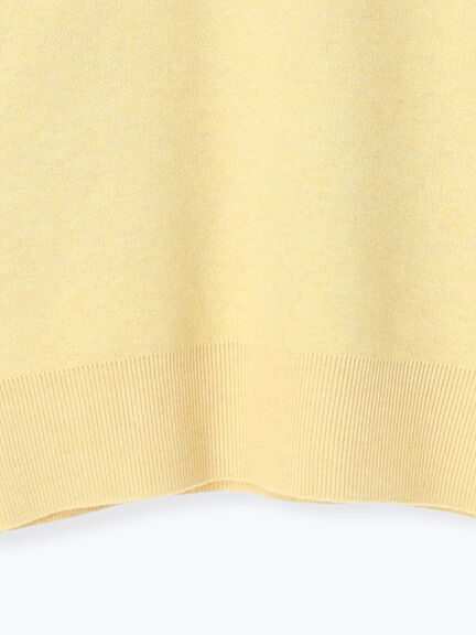 ロゴアソートジャカードニット（オフホワイト/グレー/イエロー/ネイビー）｜Lugnoncure（ルノンキュール）通販