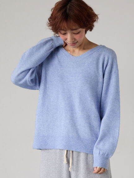 トップス Kan セール】 シアージャガードロゴ入りプルオーバー（オフホワイト