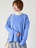 リラックス裏毛スウェット(ブルー)|Lugnoncure(ルノンキュール)通販