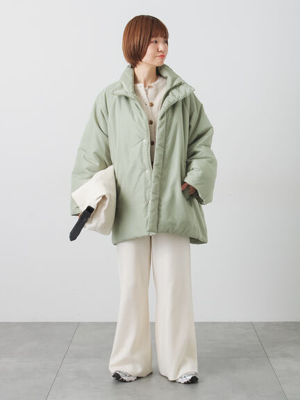 ウール混ふわふわクルーネックカーディガン（チャコールグレー/ピンク/ベージュ/ミント/パープル）｜Lugnoncure（ルノンキュール）通販