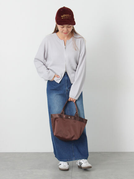 デニムタイトスカート（ブルー/ネイビー）｜Lugnoncure（ルノンキュール）通販