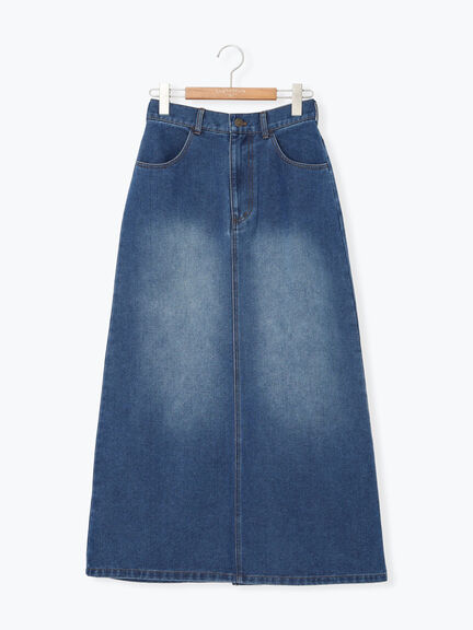 デニムタイトスカート（ブルー/ネイビー）｜Lugnoncure（ルノンキュール）通販