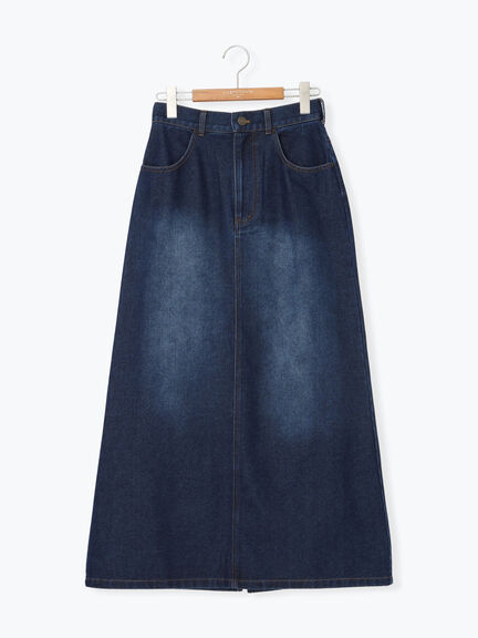 デニムタイトスカート（ブルー/ネイビー）｜Lugnoncure（ルノンキュール）通販