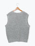 ラメ引き揃えニットベスト（オフホワイト/グレー/ブラック）｜Lugnoncure（ルノンキュール）通販