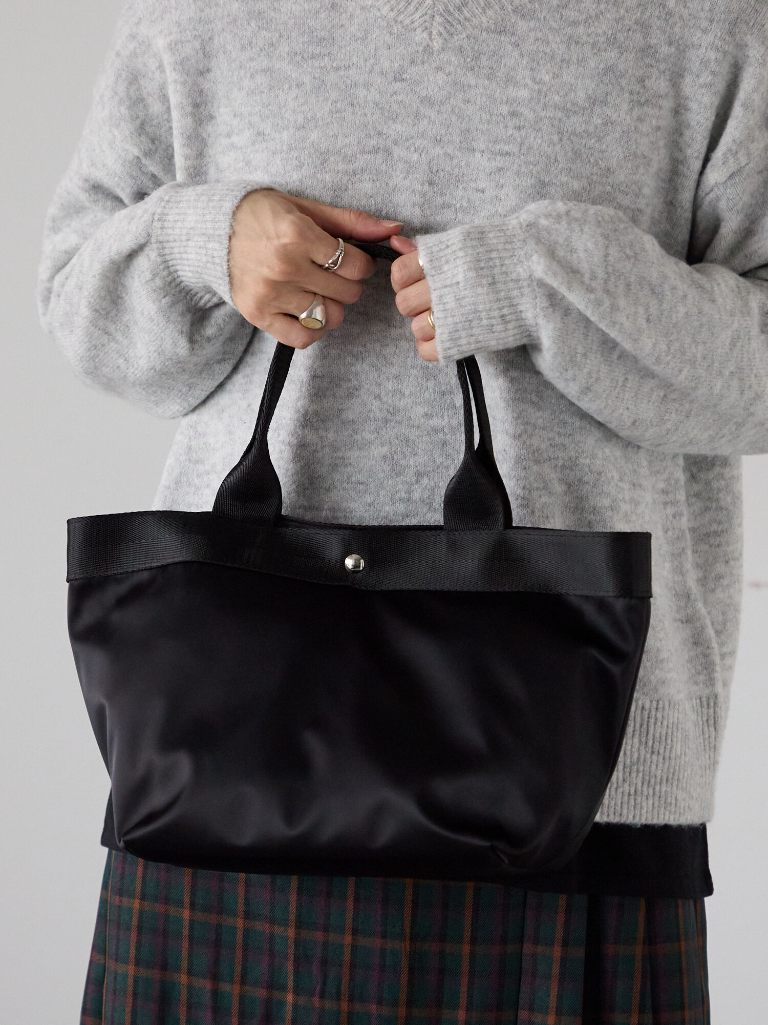 セール】 舟型トートバッグ（ブラック/ブラウン/ネイビー/バッグ