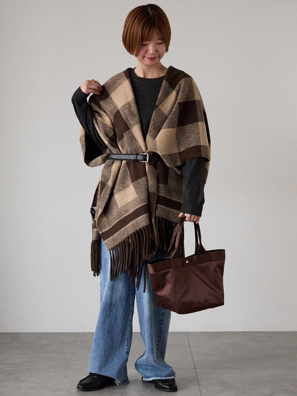 ごんざまる　様 舟型トートバッグ（ブラック/ブラウン/ネイビー/バッグ/バッグ・ポーチ