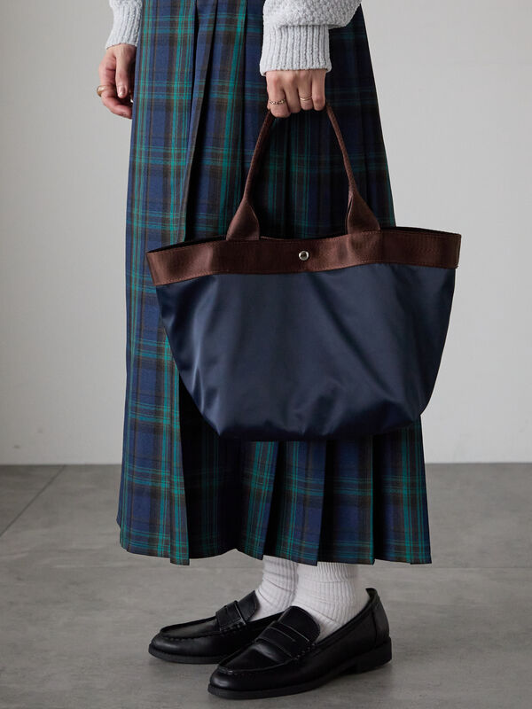 セール】 舟型トートバッグ（ブラック/ブラウン/ネイビー/バッグ