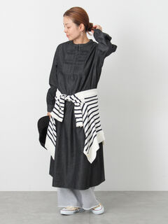 ルネ　ブラックワンピース 楽天市場】クラシカルワンピース ロング ワンピース レディース