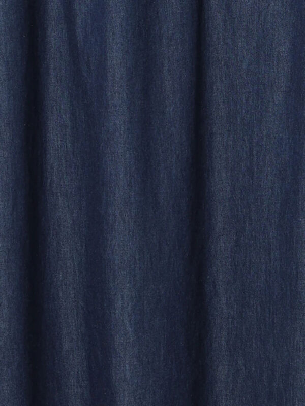 ピンタックデニムワンピース（ブラック/ネイビー/ワンピース