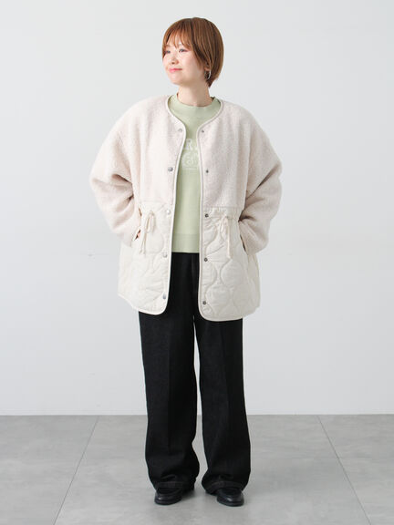 エンブレムロゴニット（オフホワイト/モカ/グリーン/ネイビー）｜Lugnoncure（ルノンキュール）通販