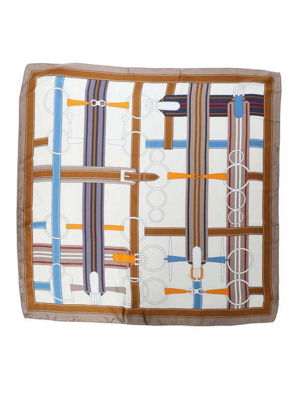 ベルト柄スカーフ（ブラウン/アクセサリー/その他アクセサリー