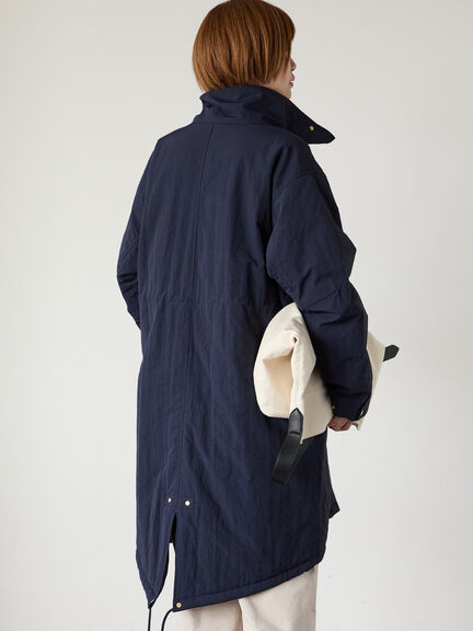 中綿モッズコート（グレー/ネイビー）｜Lugnoncure（ルノンキュール）通販