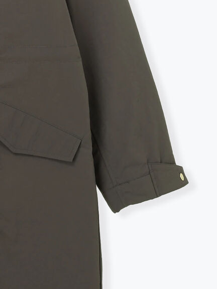 中綿モッズコート（グレー/ネイビー）｜Lugnoncure（ルノンキュール）通販