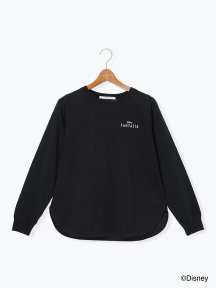 【Disney】FANTASIA/ラグランTシャツ1（オフホワイト/チャコールグレー/ブラック）｜Lugnoncure（ルノンキュール）通販