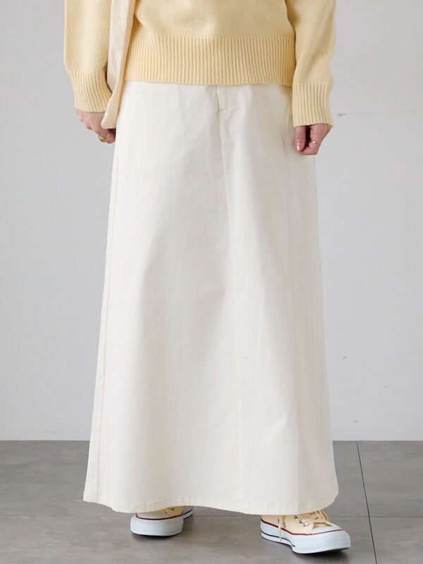 チノスカート（オフホワイト）｜Lugnoncure（ルノンキュール）通販