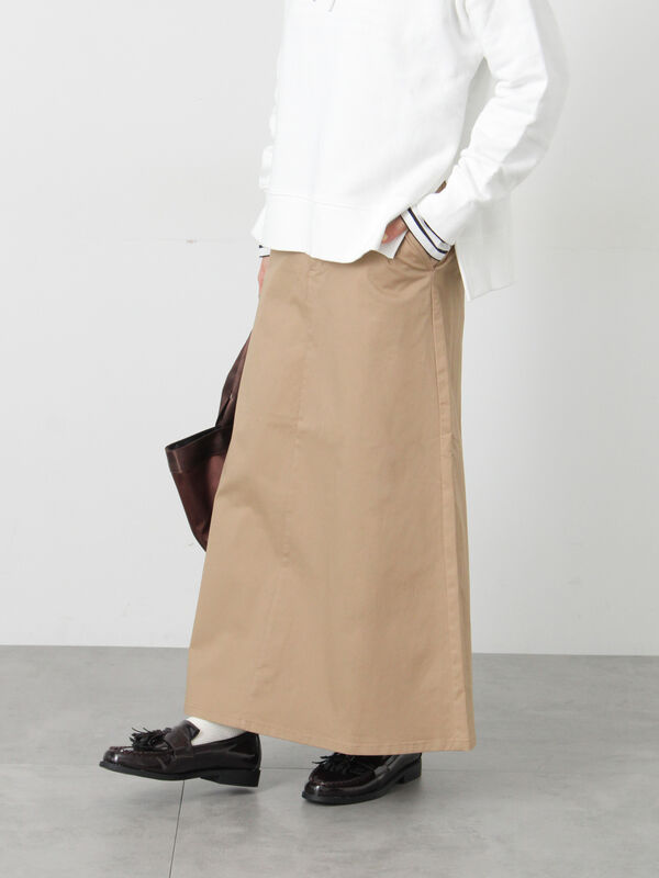 チノスカート（ベージュ）｜Lugnoncure（ルノンキュール）通販