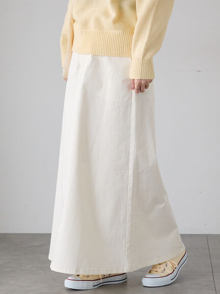 チノスカート（オフホワイト/ブラック/ベージュ）｜Lugnoncure（ルノンキュール）通販