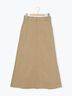 チノスカート（オフホワイト/ブラック/ベージュ）｜Lugnoncure（ルノンキュール）通販