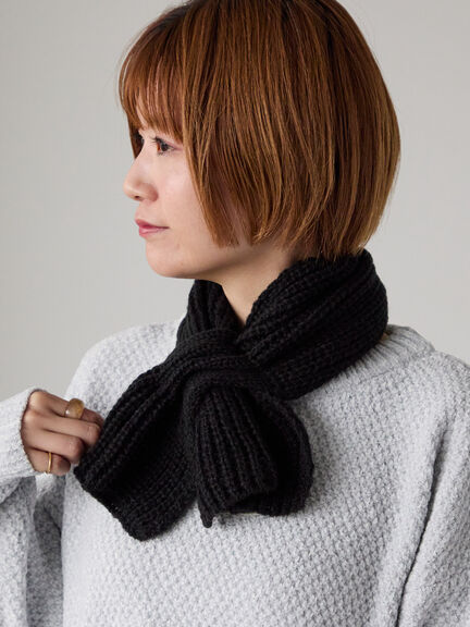 美品 keisuke kanda マフラー あつまって リボン ストール 美品