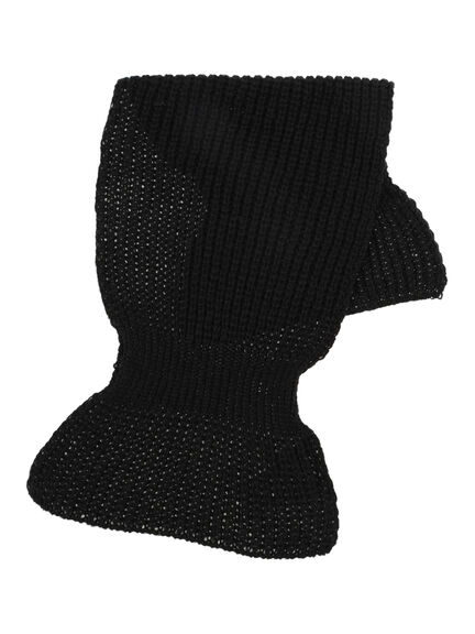 リボンキャンディマフラー（オフホワイト/ブラック/レッド）｜Lugnoncure（ルノンキュール）通販