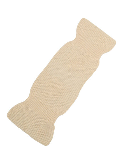 リボンキャンディマフラー（オフホワイト/ブラック/レッド）｜Lugnoncure（ルノンキュール）通販