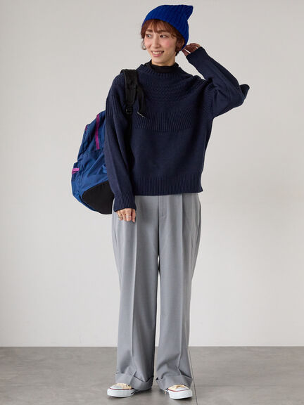 リブワッチキャップ（オフホワイト/グレー/ブラック/ブルー）｜Lugnoncure（ルノンキュール）通販