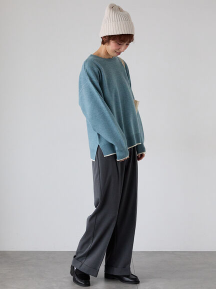 リブワッチキャップ（オフホワイト/グレー/ブラック/ブルー）｜Lugnoncure（ルノンキュール）通販