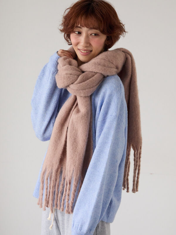 ボリュームストール（ベージュ）｜Lugnoncure（ルノンキュール）通販