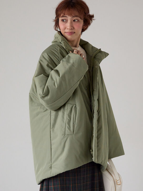 セール】 中綿モンスターコート（オフホワイト/ブラック/カーキ