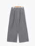細コーデュロイタックワイドパンツ（オフホワイト/グレー/ピンク）｜Lugnoncure（ルノンキュール）通販