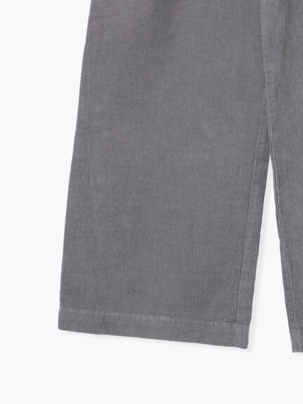 細コーデュロイタックワイドパンツ（オフホワイト/グレー/ピンク）｜Lugnoncure（ルノンキュール）通販