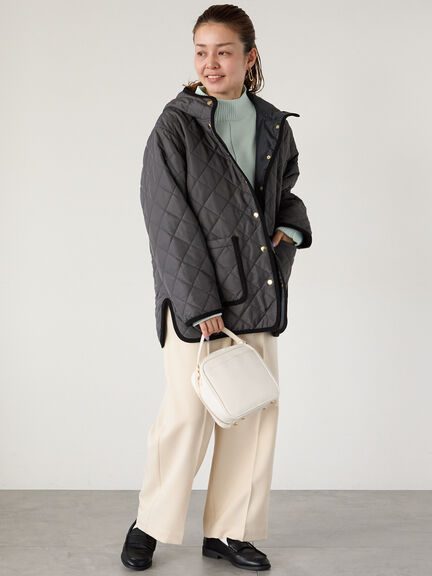 コットンタッチハイネックニットプルオーバー（オフホワイト/ブラック/イエロー/ミント/ネイビー）｜Lugnoncure（ルノンキュール）通販