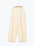 ウエストタックセンタープレスワイドパンツ（ベージュ）｜Lugnoncure（ルノンキュール）通販