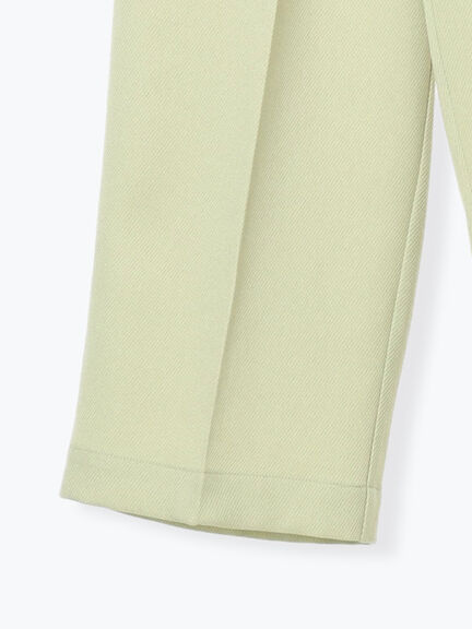 ウエストタックセンタープレスワイドパンツ（ブラック/ベージュ/グリーン）｜Lugnoncure（ルノンキュール）通販