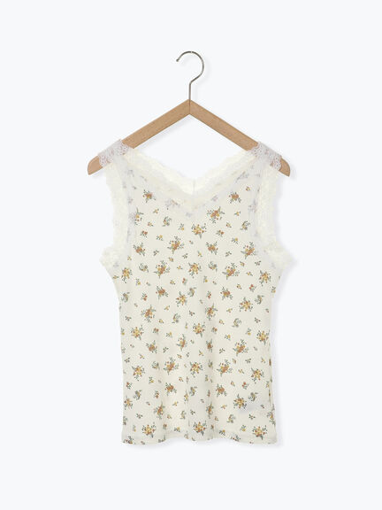 Flower Lace Tank Top