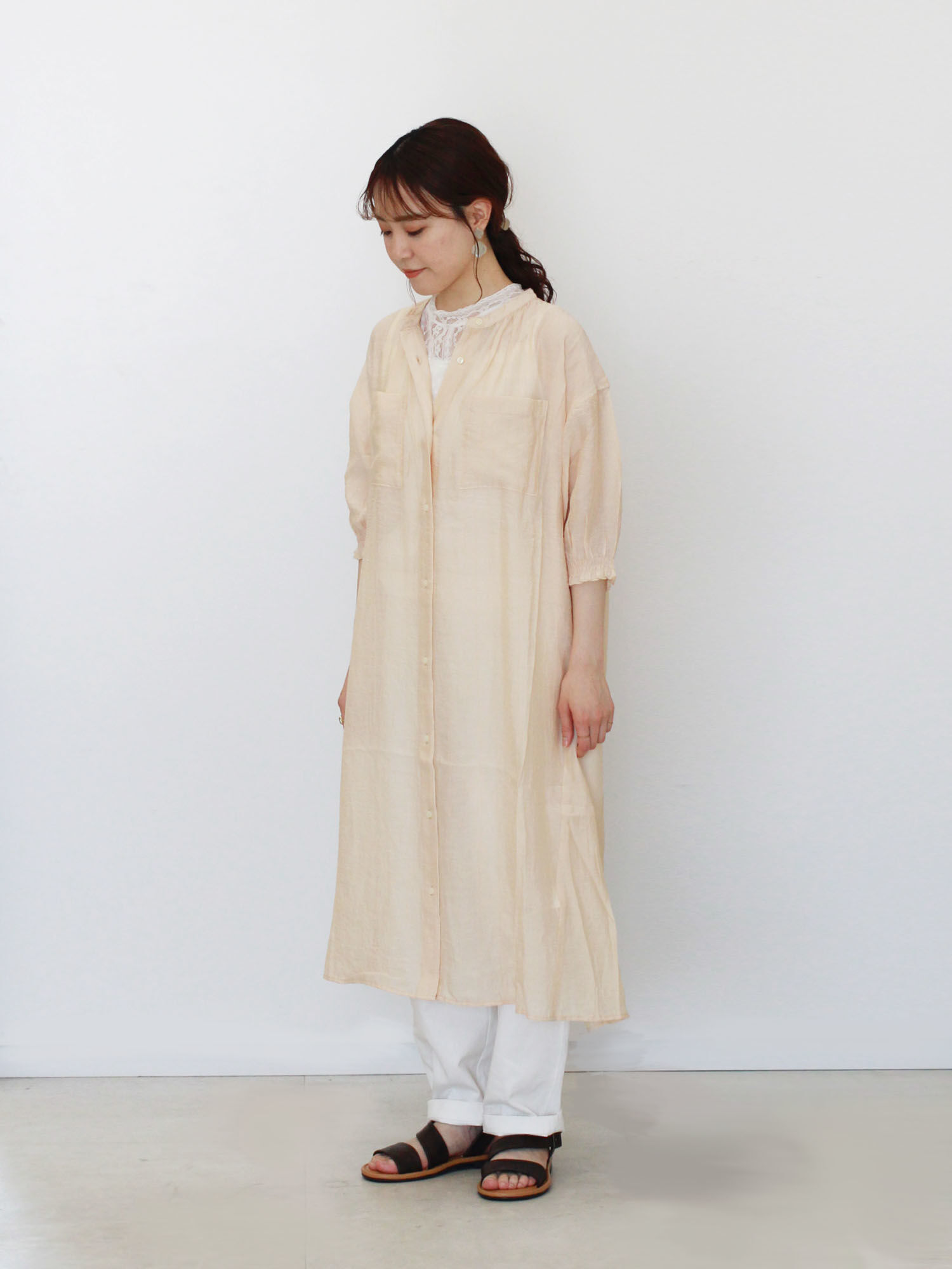 枚数限定 専用品 大人可愛いシアーシャツワンピースコーデ ドットキャップ カットソー 21正規激安 Www Globaldentalcentre Org