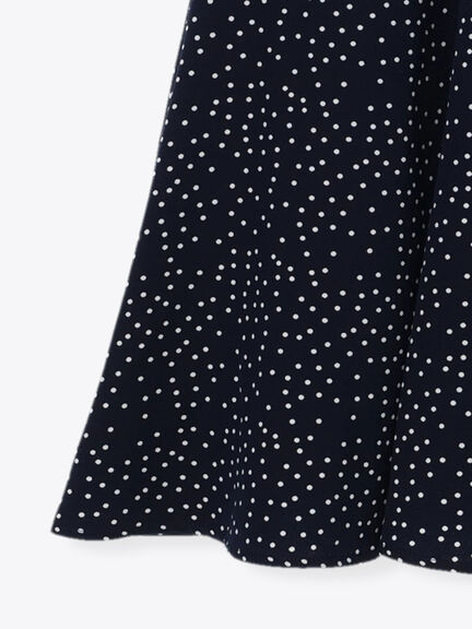 ドットマーメイドスカート（ブラック/グリーン/ネイビー）｜ehka sopo（エヘカソポ）通販