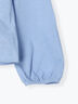 シャンブレーフリル襟シャツ（オフホワイト/ピンク/グリーン/サックスブルー）｜ehka sopo（エヘカソポ）通販