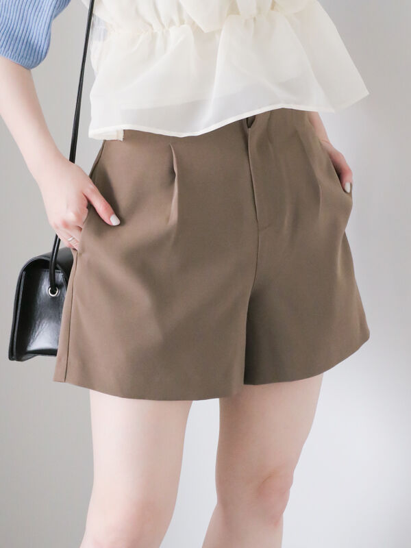 ショートパンツ グレー ぐずっ