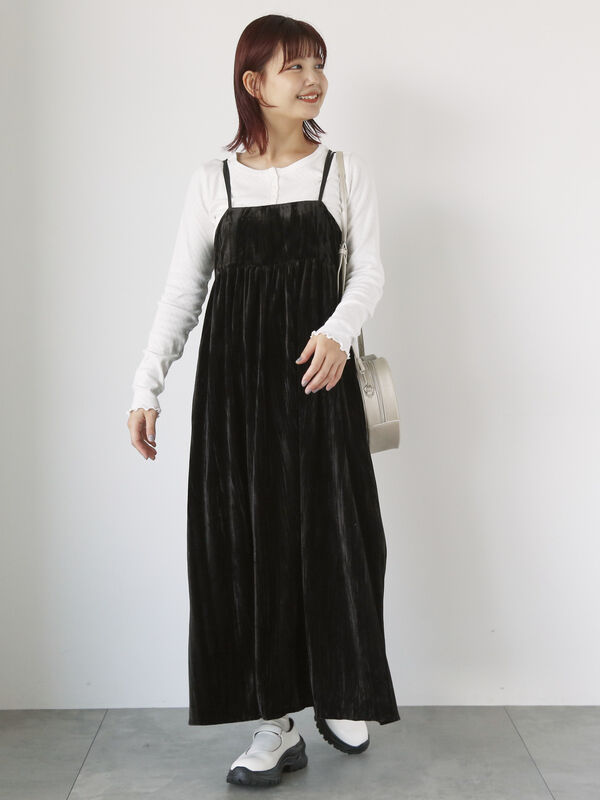 AMBIDEX Store 〇80 / タイプライターナチュラルトリプルワッシャー 角襟ギャザーワンピース .(F シロ): bulle de  savon