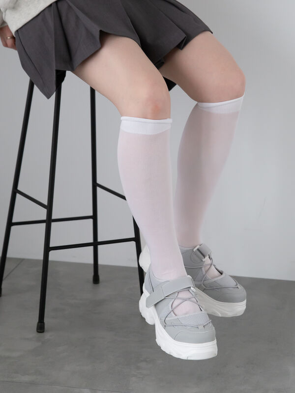 セール】 ストラップスニーカー(オフホワイト/グレー/ブラック セール】 ストラップスニーカー(オフホワイト/グレー/ブラック