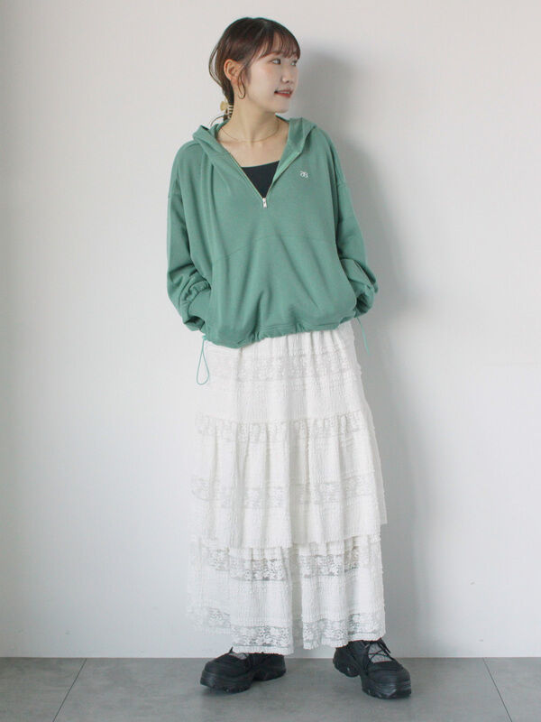 BAYFLOW｜ハーフZIPショートプルオーバー | Rakuten Fashion