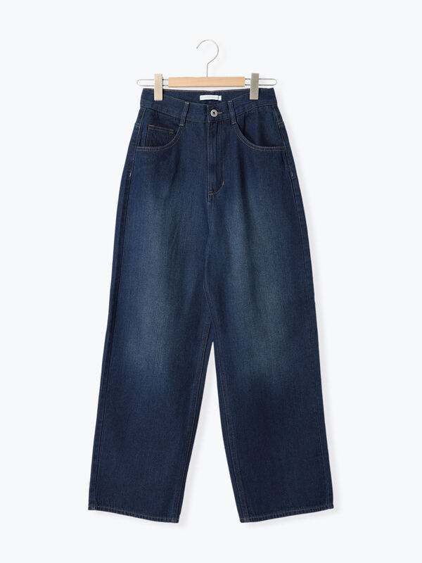 エポカ EPOCA 【TWENTY FOUR DENIM】 バギーデニム （ネイビー1