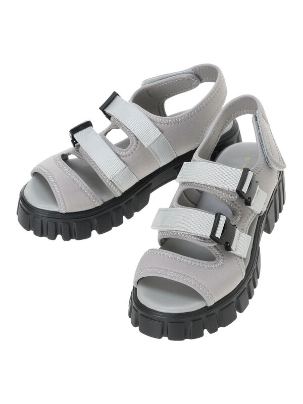 セール】 スポーツサンダル（オフホワイト/グレー/ブラック/シューズ